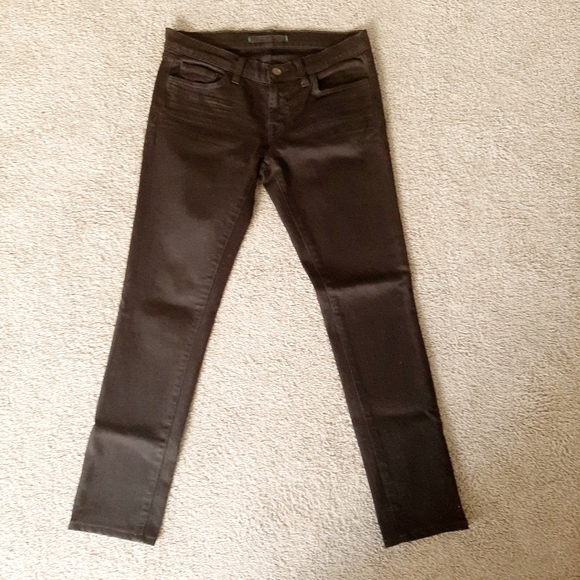 J Brand Black Skinny Leg Jeans Jett Style Size 27 - Picture 6 of 8